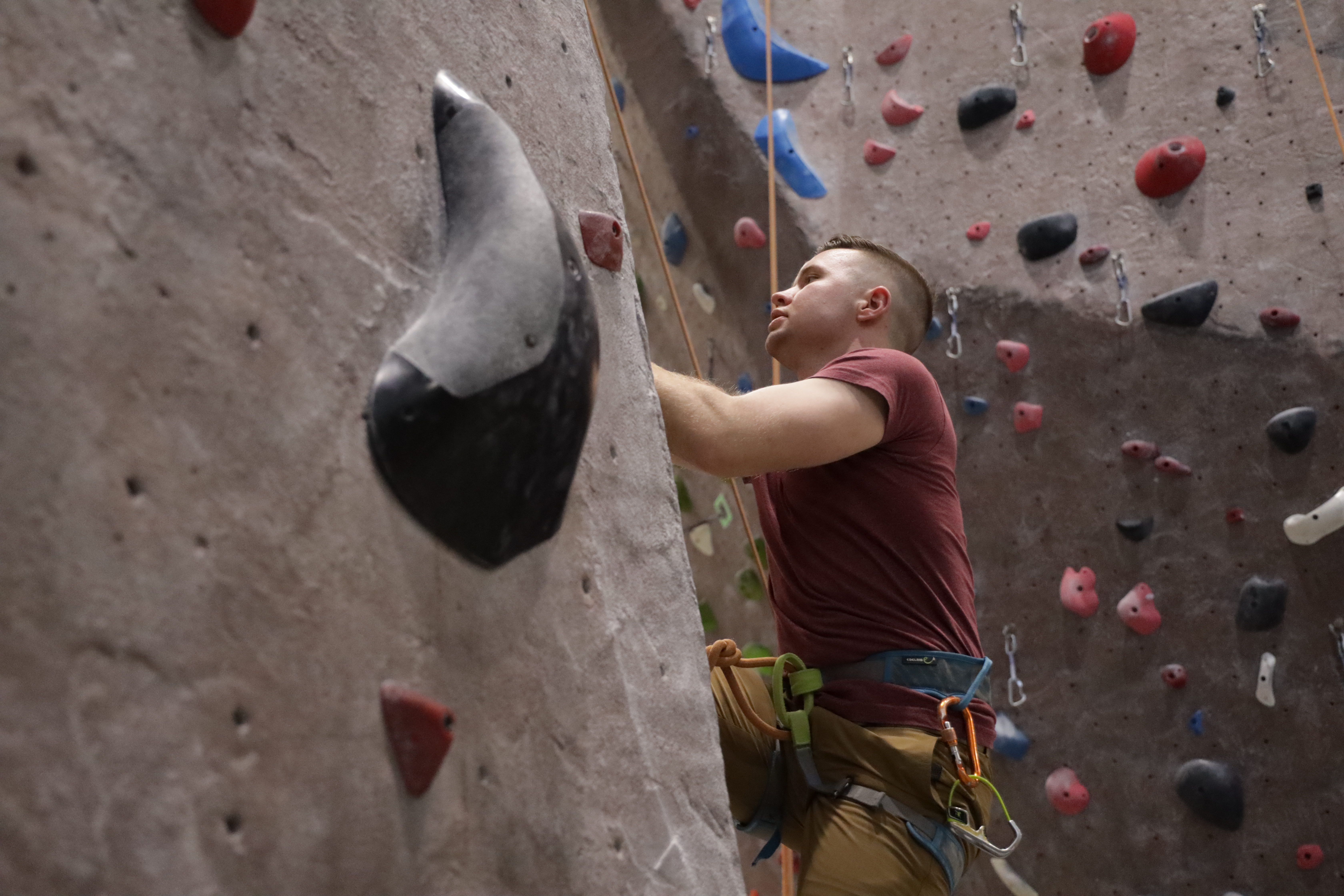Indoor Rock Climbing at Wild Walls - February