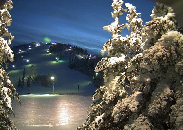 Night Ski at Mt. Spokane - March
