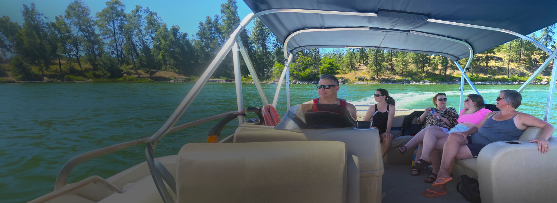 Boating at Clear Lake 